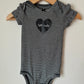 Too Cute Striped Bodysuit / 6m