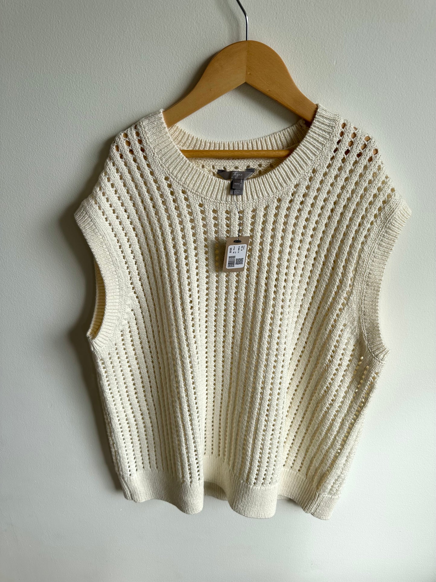 Thyme Knit Vest (With Tags) / M