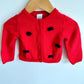 Red Bow Sweater / 9m