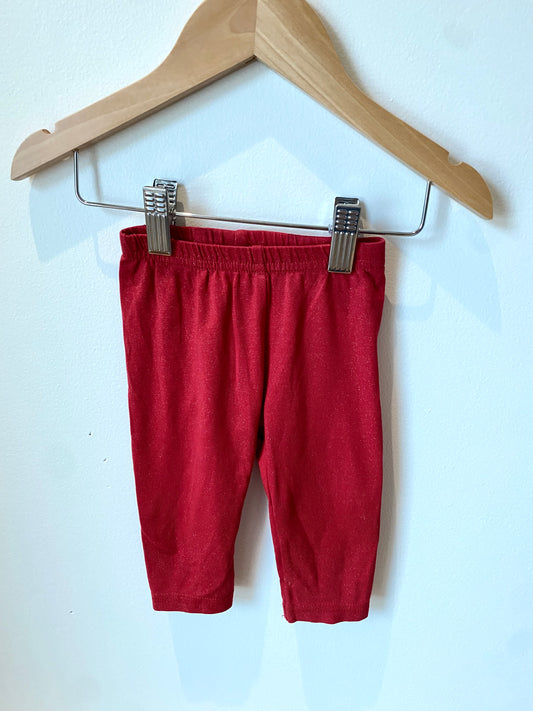 Red Pants with Shimmer Thread / 6m