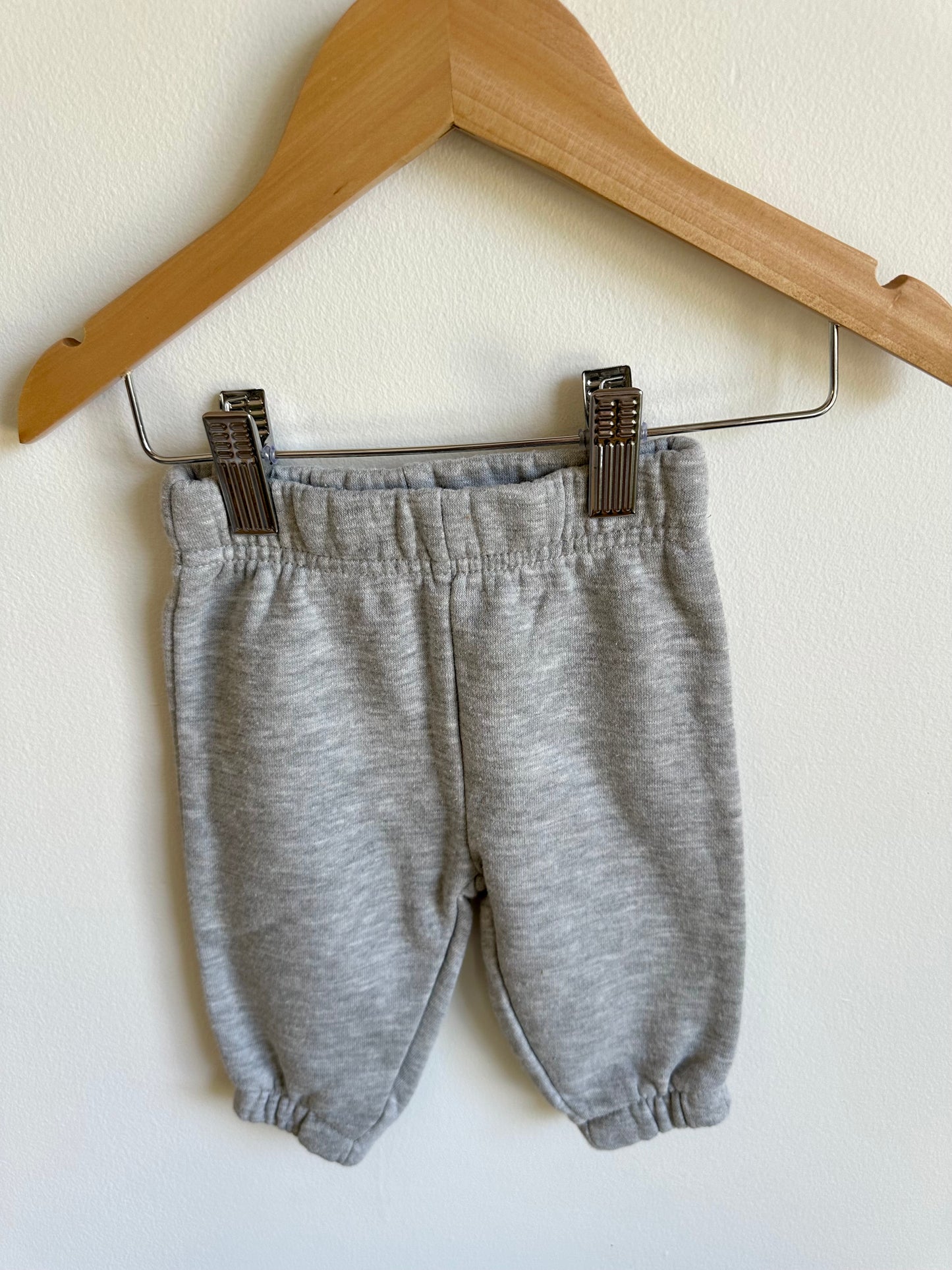 Classic Grey Joggers / 3-6m