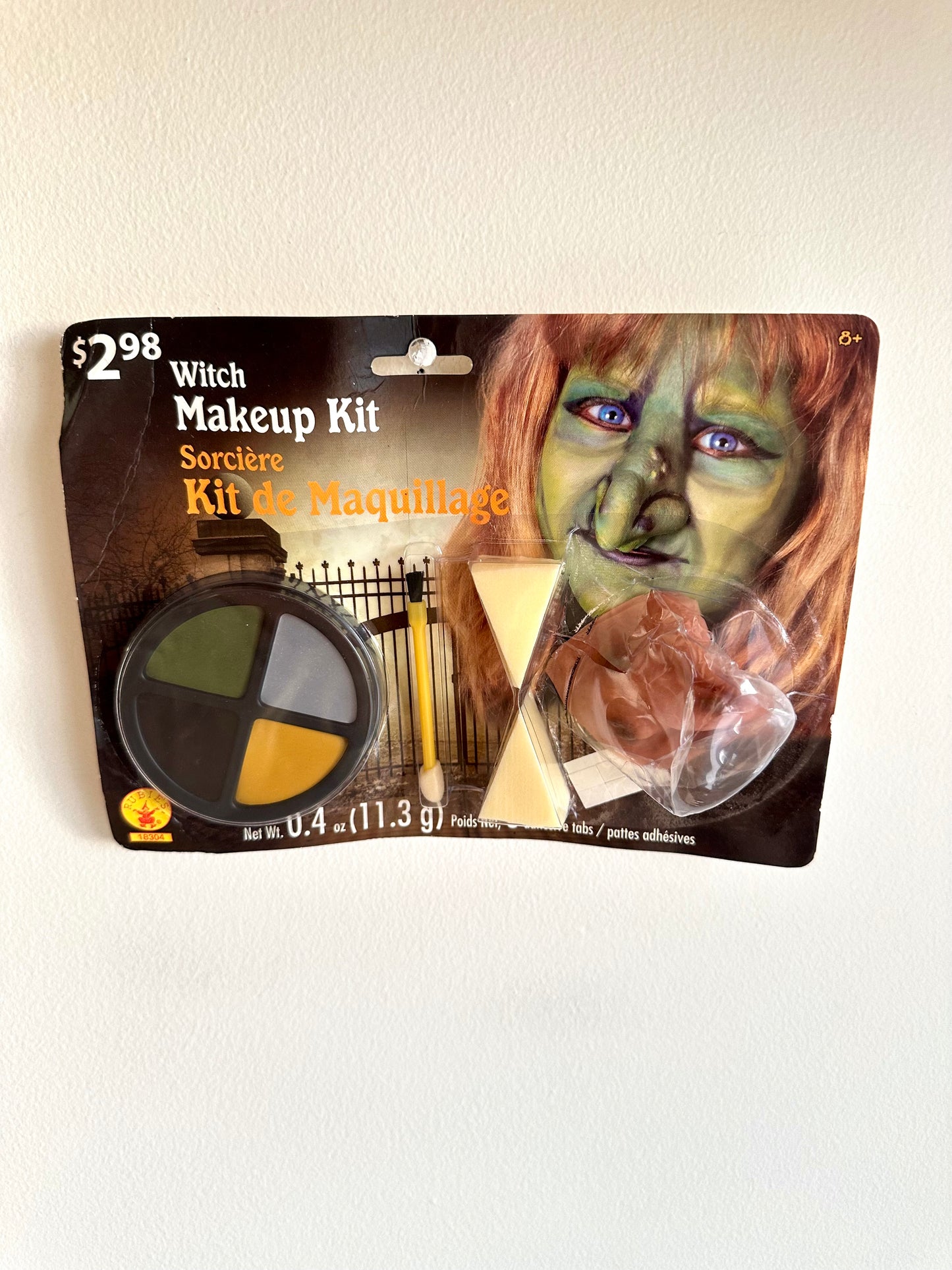 Witch Makeup Kit with Nose