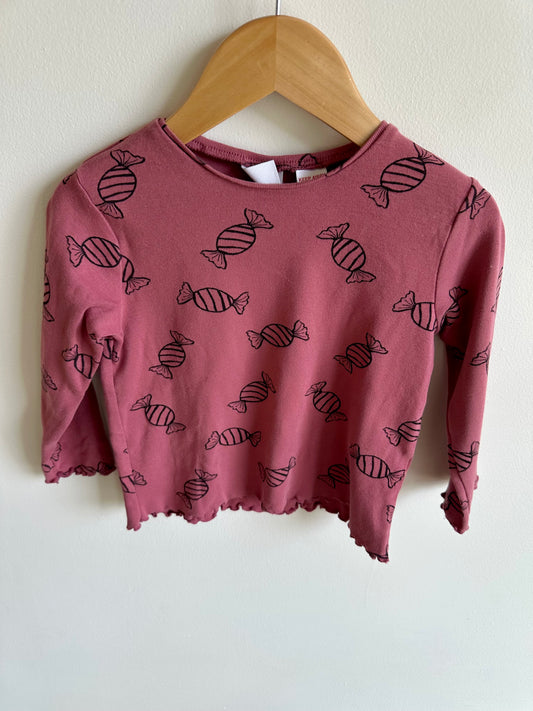 Candy Long Sleeve Top / 2-3T