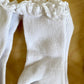 White & Pink Frill 8 Pairs of Socks / 6-12m