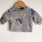 Shark Pull Over Sweater / 0-3m