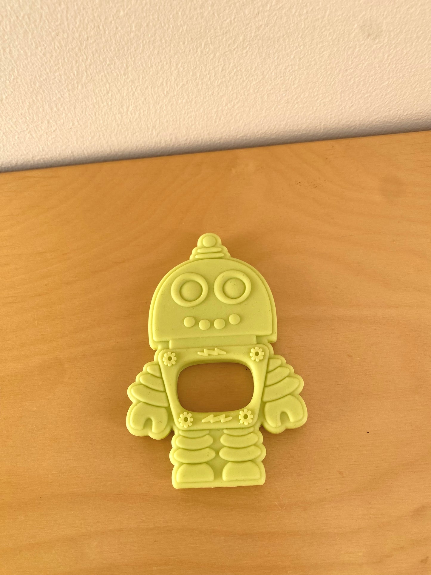 Robot Silicone Teether Toy