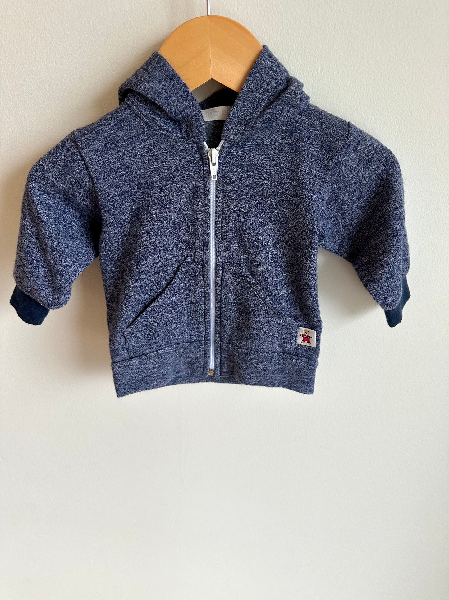 Made in Canada Blue Hoodie / 3-6m