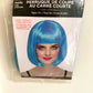 Short Blue Bob Wig / Adult (14+)