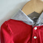 Red + Grey Hoodie / 4T