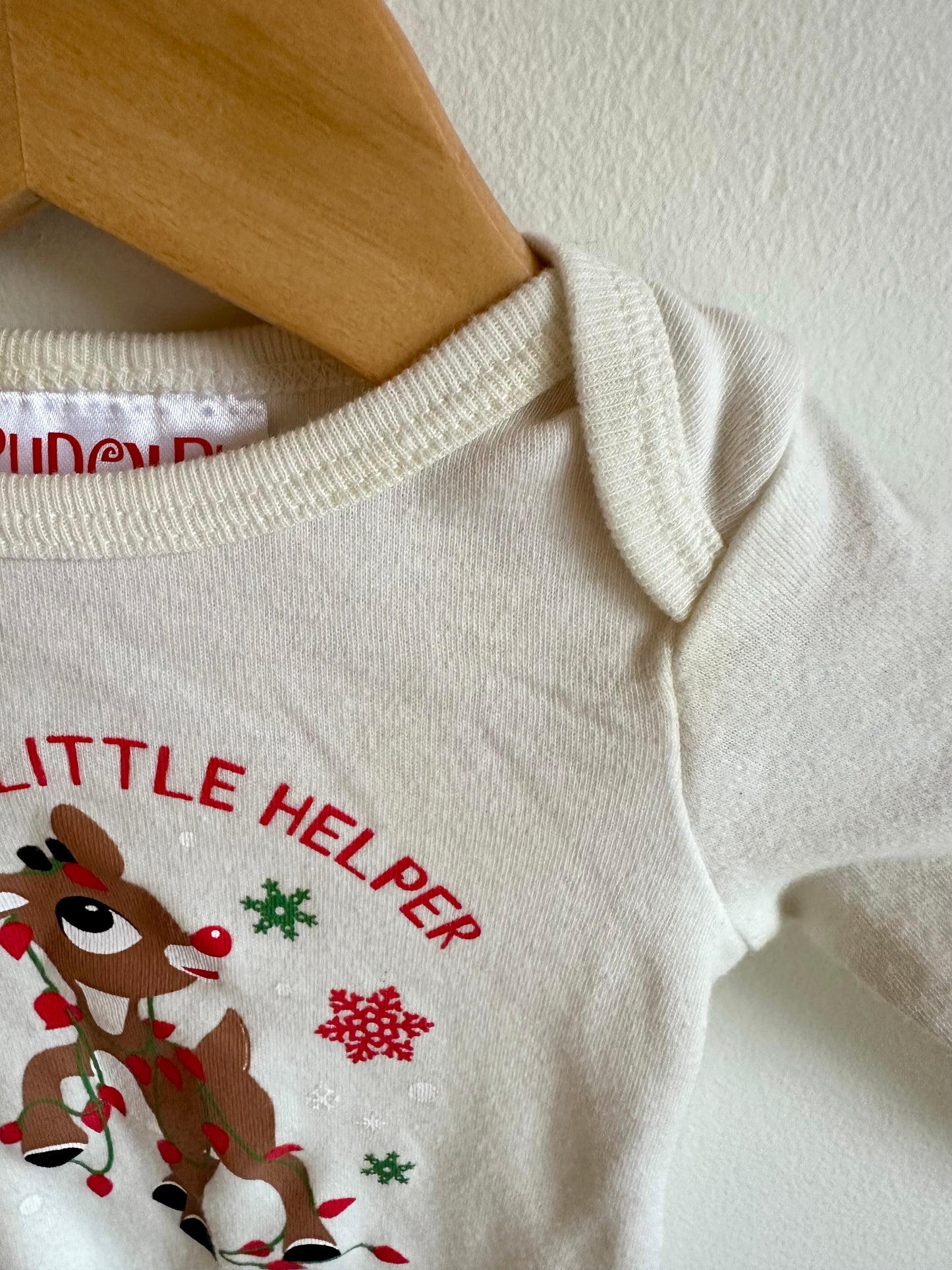 Santa's Little Helper Bodysuit / 0-3m