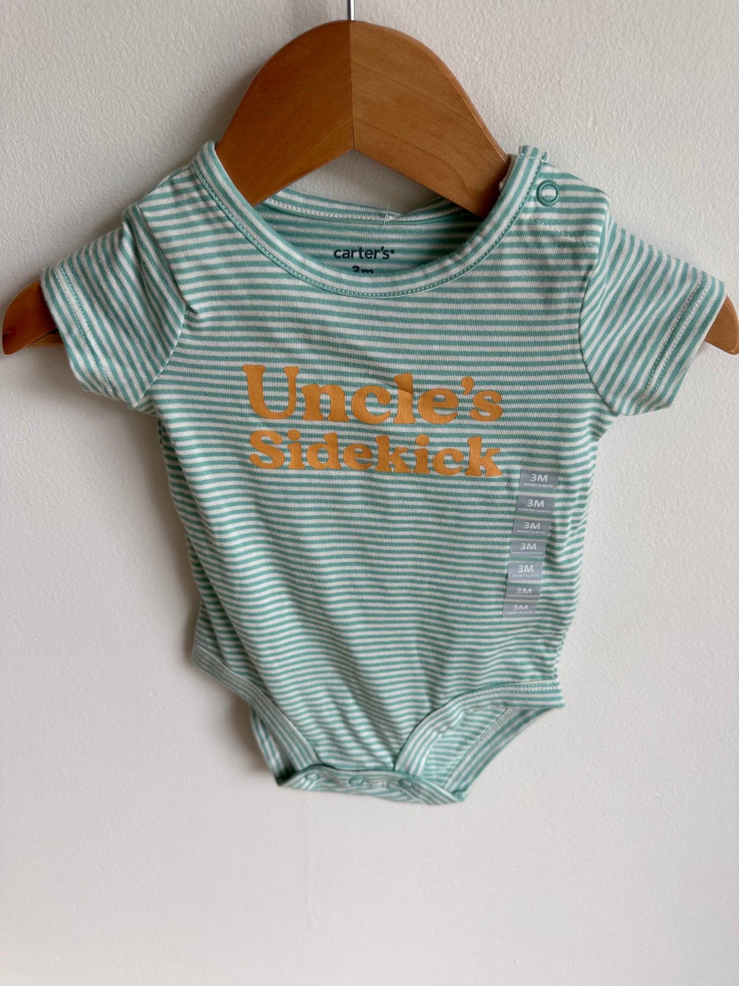 Uncle's Sidekick Bodysuit (With Tags) / 3m