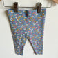 Blue Butterfly Leggings / 6-12m