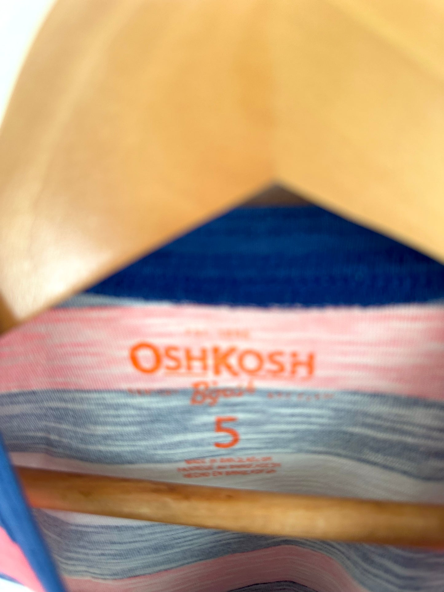 OshKosh Striped T-shirt / 5 years