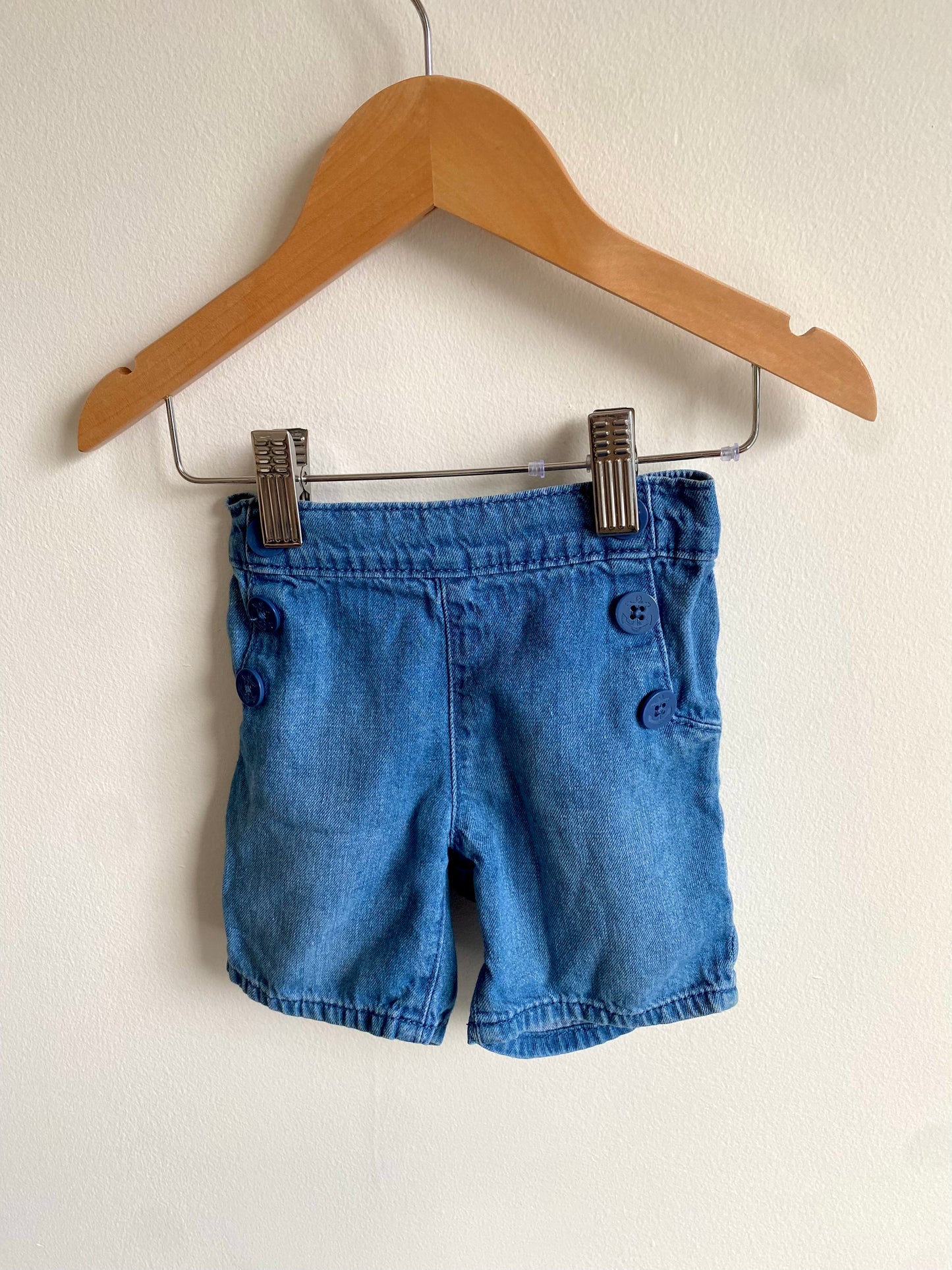 Denim Longish Shorts / 18-24m