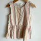 Stripe Linen Like Dress / 3-4T