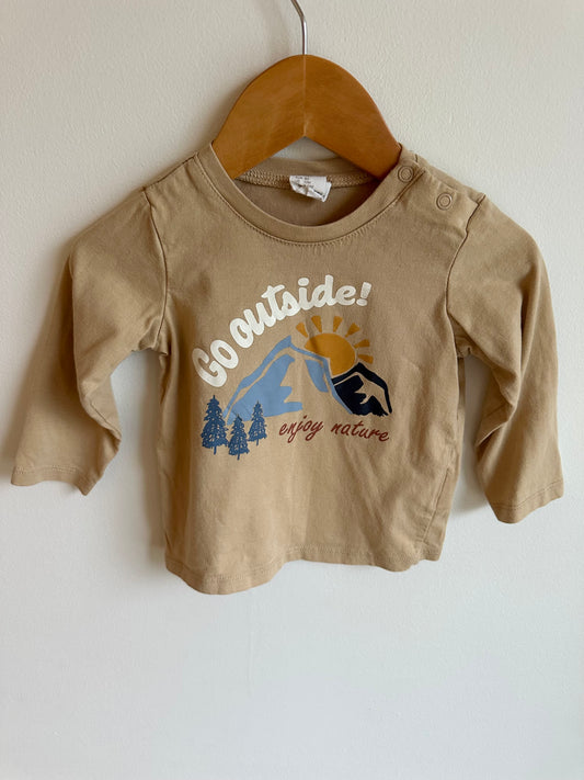 H&M Go Outside Long Sleeve / 9-12m