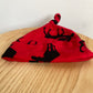 Moose Red Beanie / 6-12m