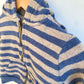 Striped Blue and Tan Sweater / 3-6m