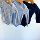 Set of 3 Nike Long Sleeve Bodysuits / 9m