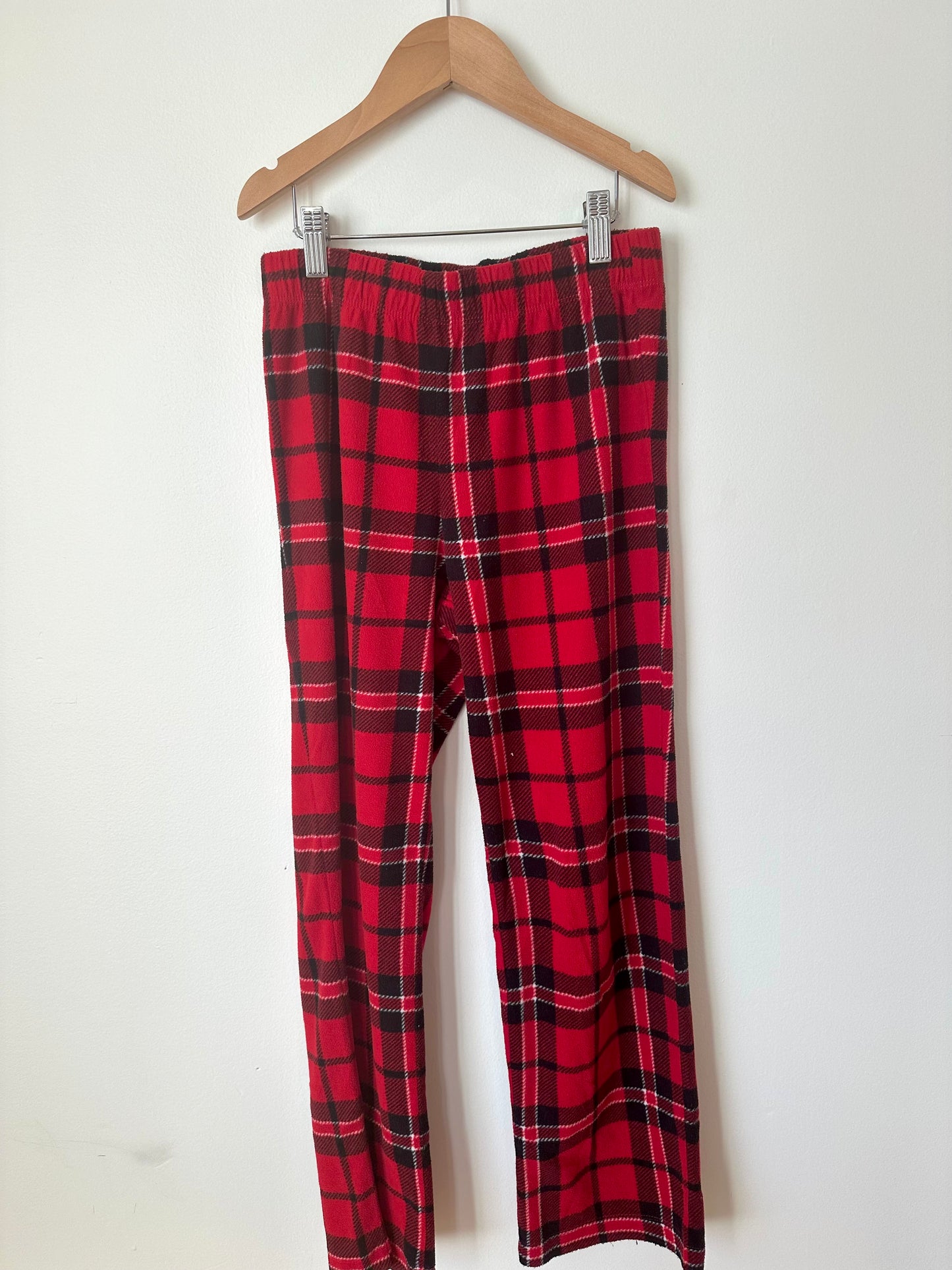 Plaid Fleece PJ Bottoms / 10-12 years