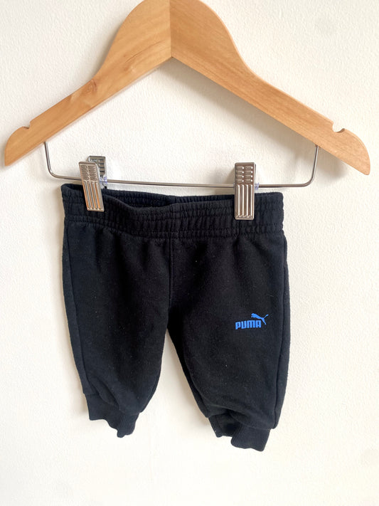 Puma Black Pants / 0-3m