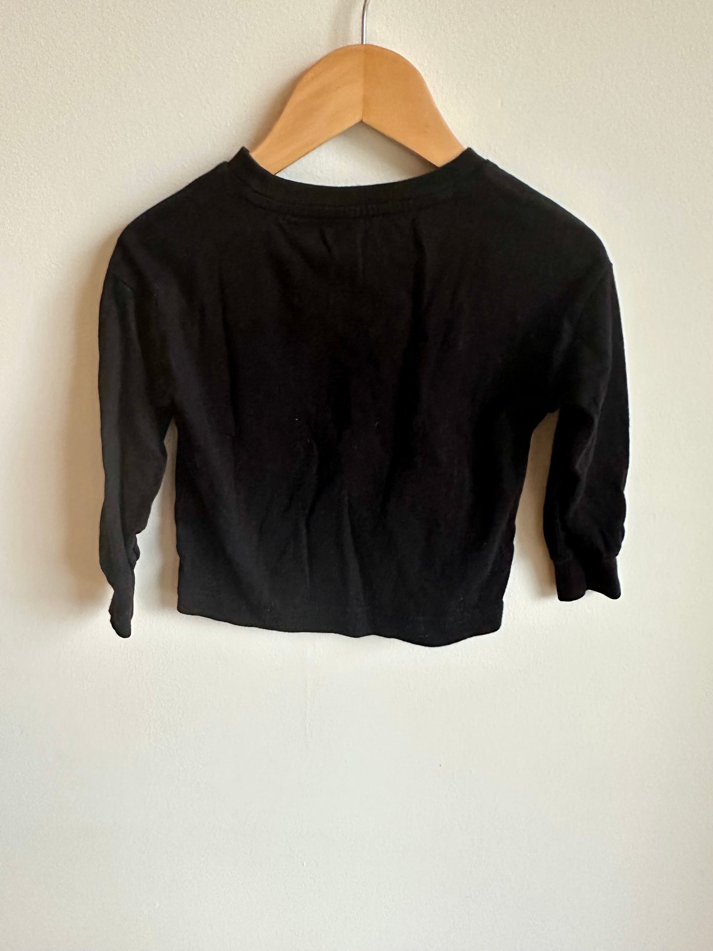 Gap Black Long Sleeve Top / 18-24m