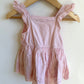 Pink Eyelet Dress / 12-18m