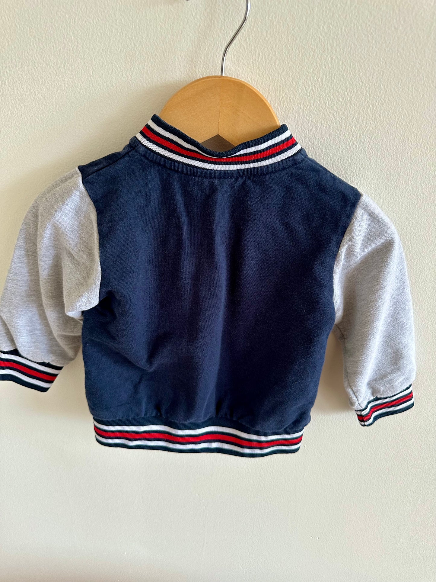 Daddy's All Star Varsity Jacket / 12-18m