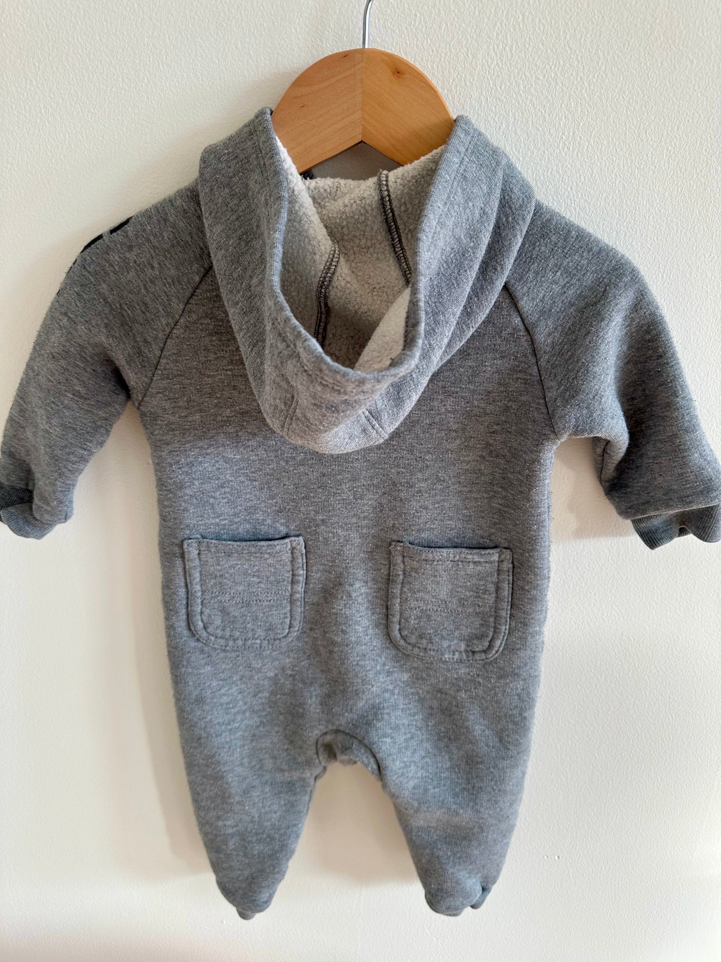 Carhartt Grey Hooded Jumpsuit / 6m