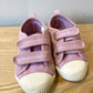 Pink Sparkly Velcro Sandals / Size 6 Toddler