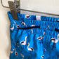 Bird Blue Swim Shorts / 12-18m