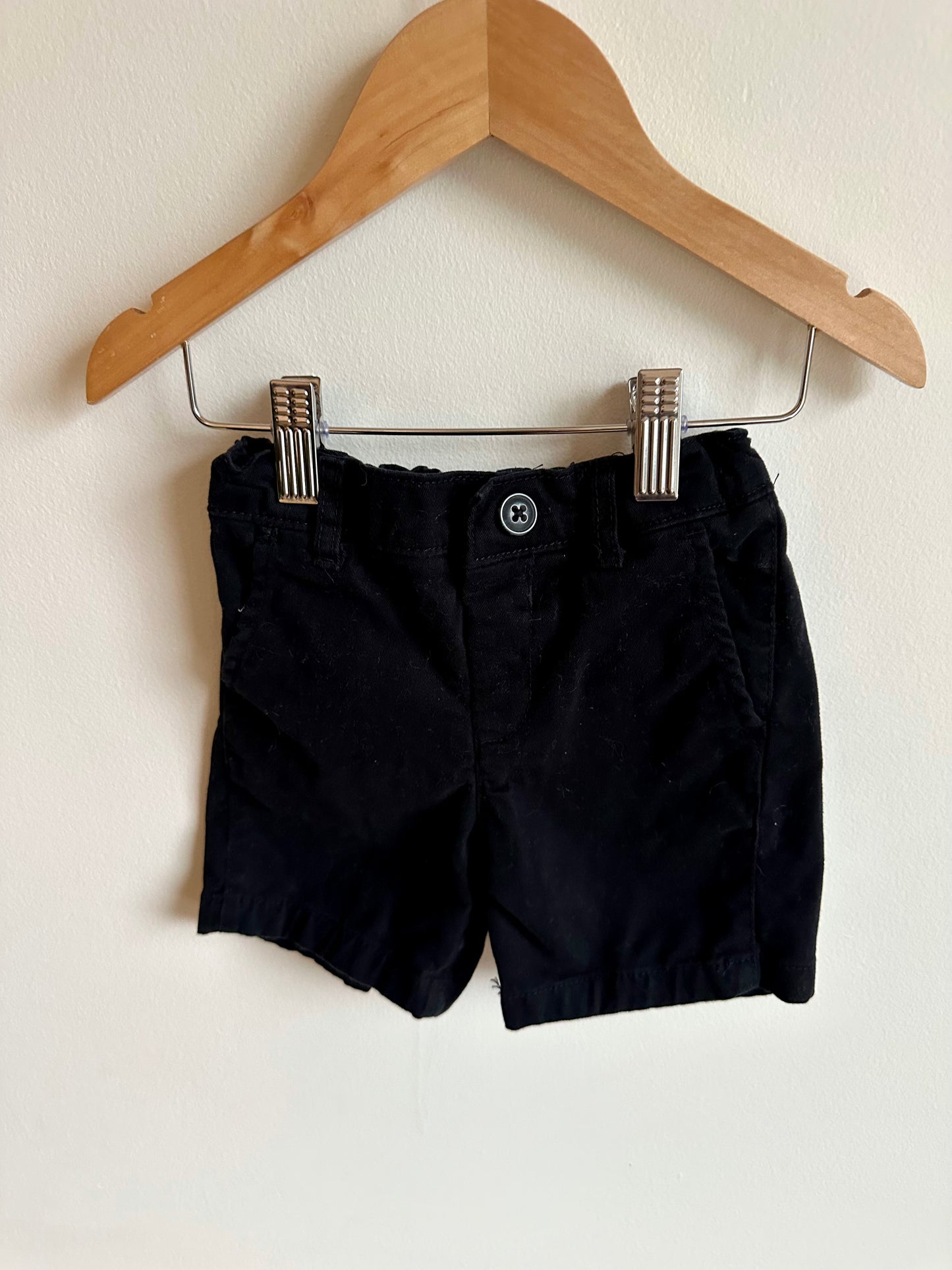 Black Structured Shorts / 2T