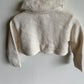 Cream Knit Cardigan (With Tags) / 3-6m