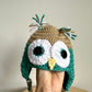 Handmade Owl Hat / 6-12m?