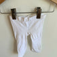 White Ruffle Tights / 0-6m