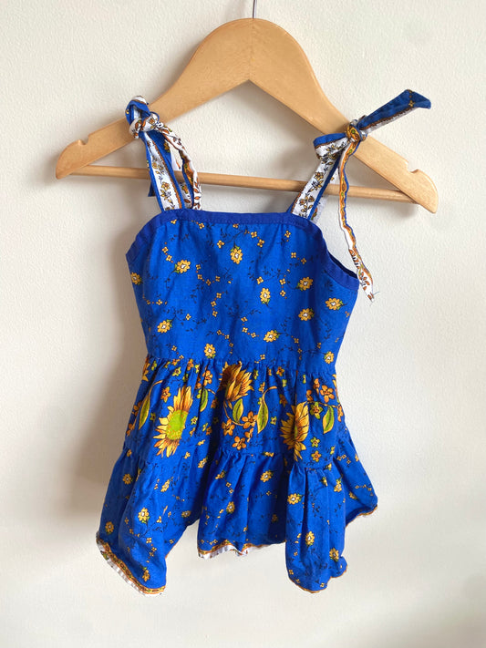 Sunflower Blue Dress / 12-18m