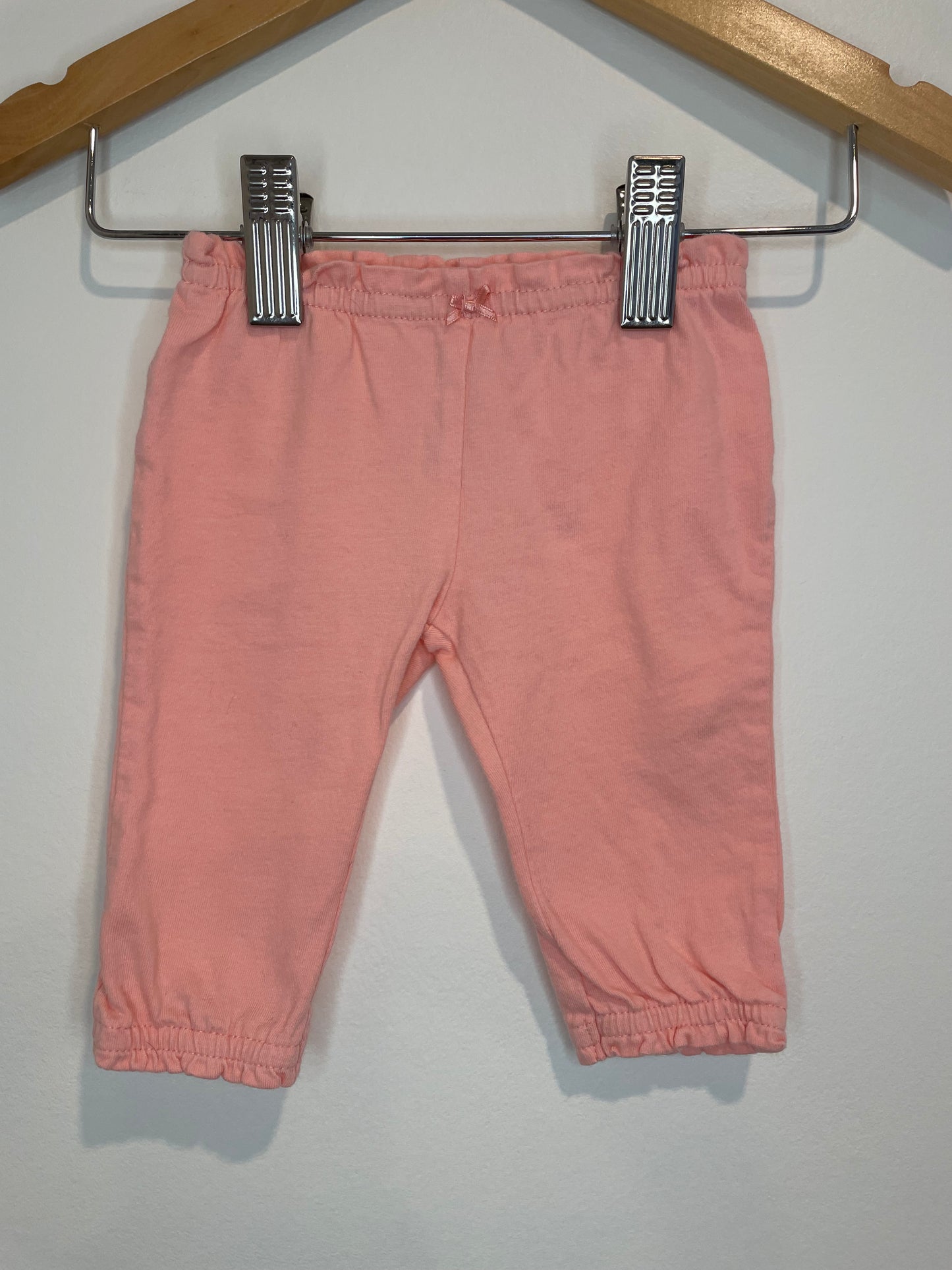 Newborn Pink Ruffle Pants /0m