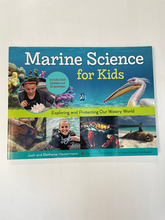 Marine Science for Kids Softcover Book / 5+ years