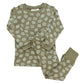 Parade Olive Leaves PJ Top + Bottoms Set (New Retail Item)/ 7-8 years