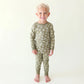 Organic Long Sleeve Olive Leaves PJ Set (New Retail Item)/ 5-6 years
