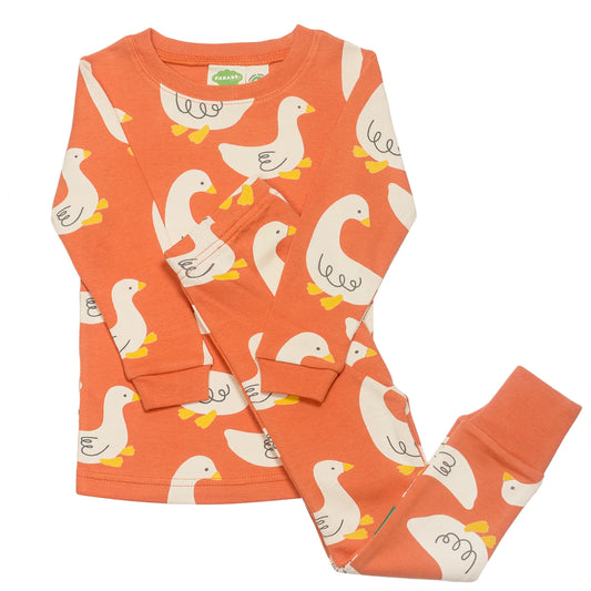 NEW Parade Goose PJ Top + Bottoms Set / 2T