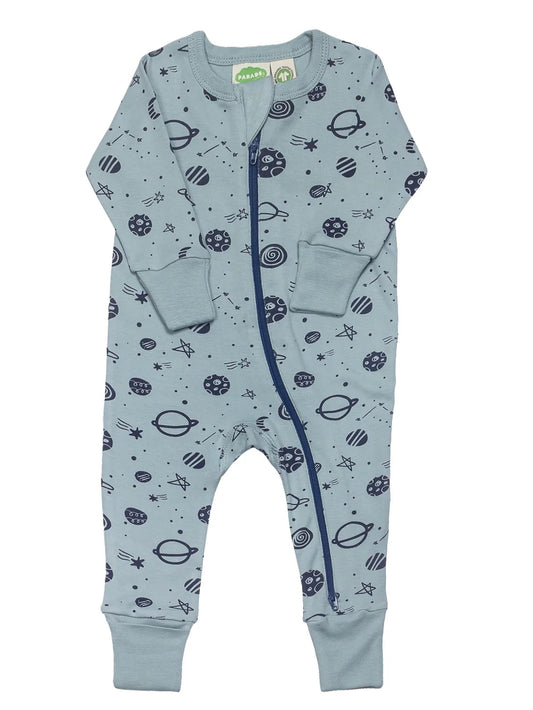 Organic Long Sleeve Space Sleeper (New Retail Item)/ 6-12m