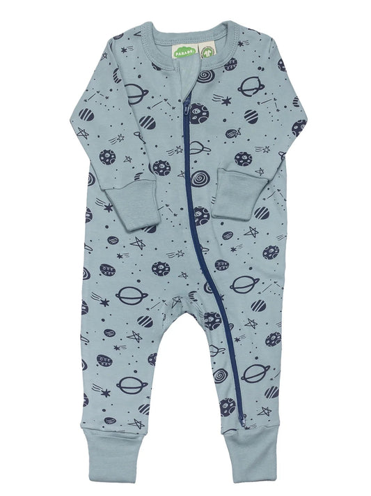 Organic Long Sleeve Space Sleeper (New Retail Item)/ 12-18m