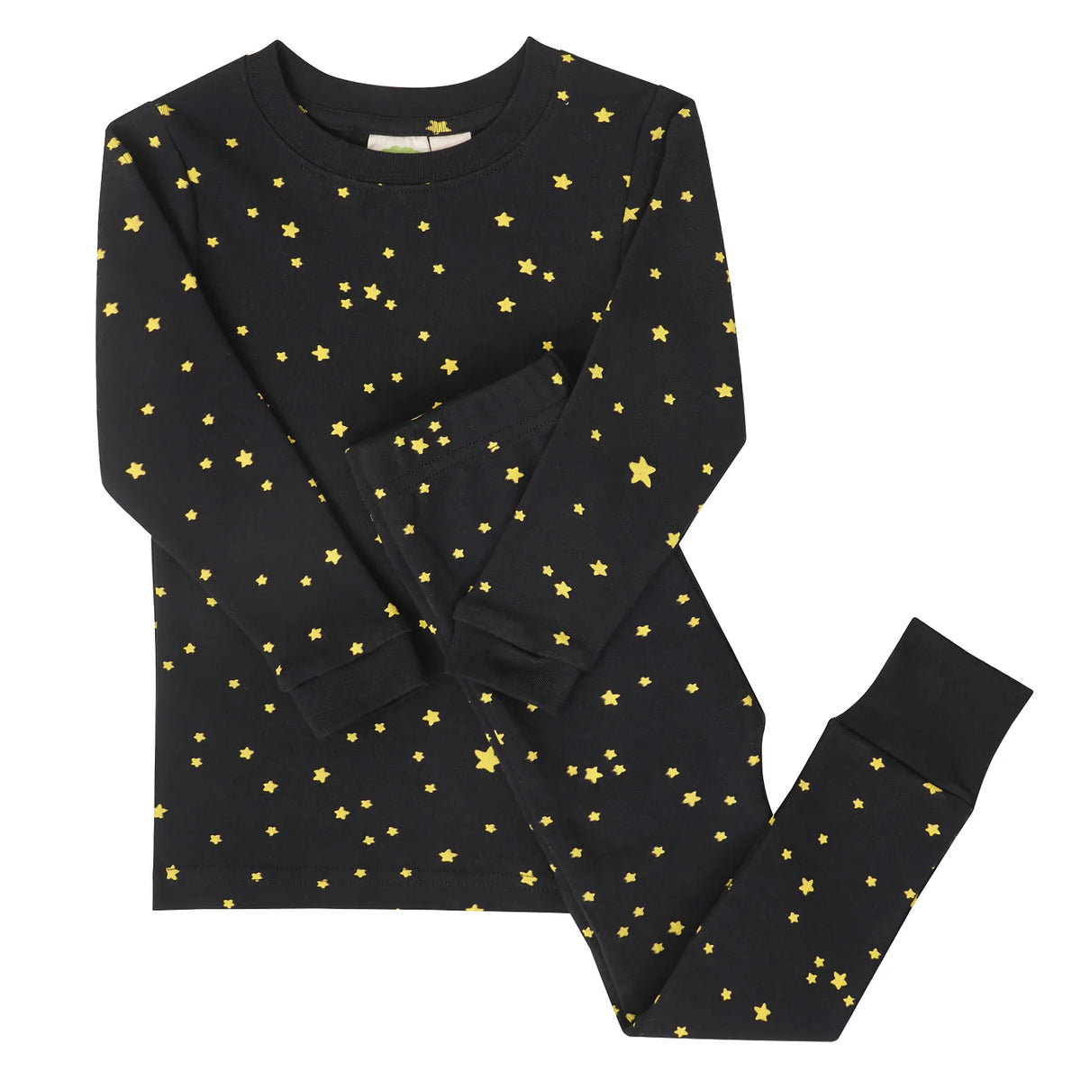 Parade Organic Long Sleeve Stars PJ Set (New Retail Item)/ 3-4T
