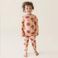 Organic Long Sleeve Sunflowers PJ Set (New Retail Item)/ 3-4T