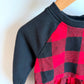 Buffalo Plaid Long Sleeve Dress / 2T