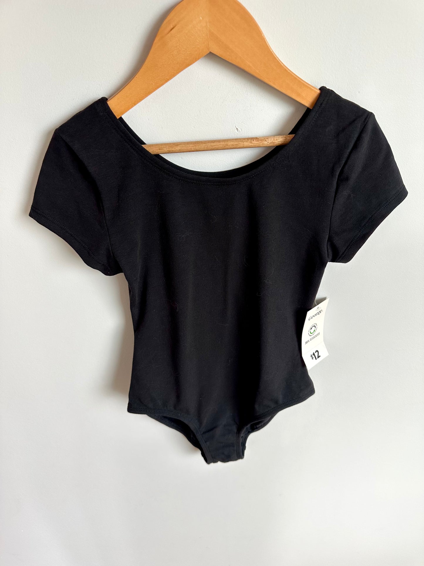 Black Leotard (With Tags) / 7-8 years (m)