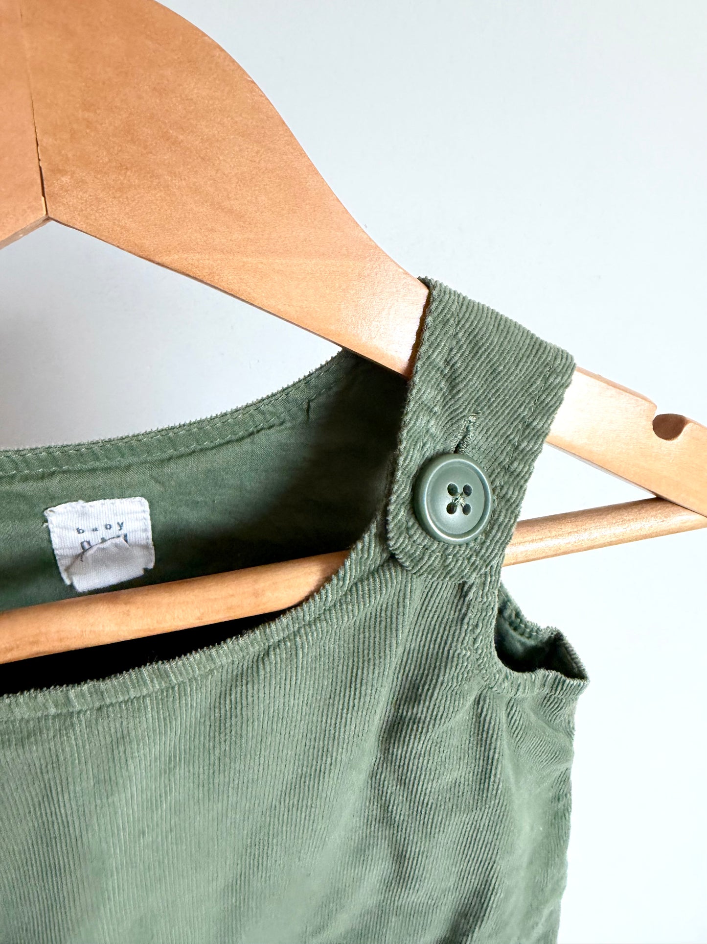 Green Pocket Dress / 18-24m