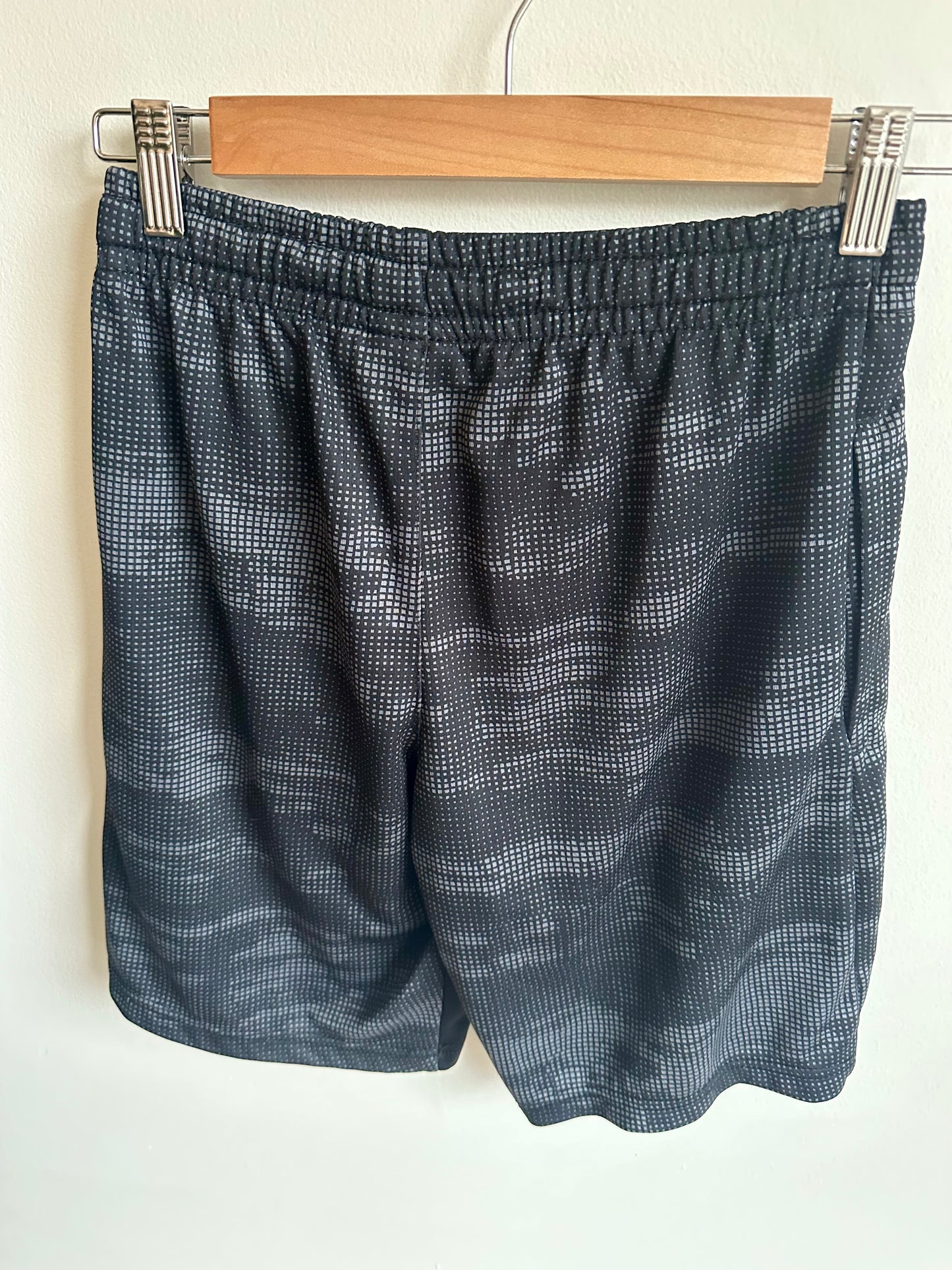 Black Athletic Shorts with Grey Camo Sides / 14-16 years (xl)