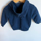 Navy Zipper Hoodie / 12-18m